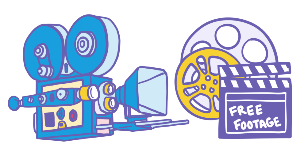 Illustration of film gear