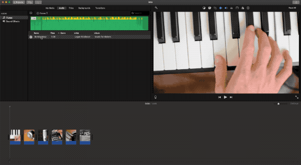 Get Music for iMovie