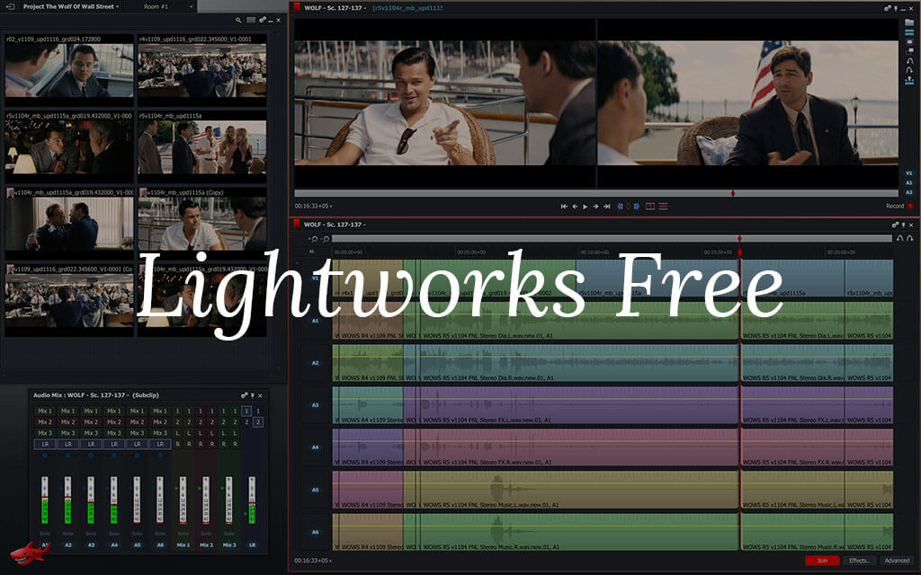 Lightworks Free Video Editing Program